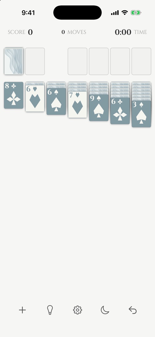Stillwater Solitaire in the Ocean theme